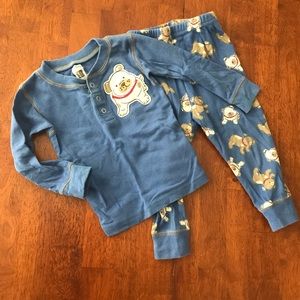 Carters 12 month cute dog pajama set